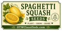 Spaghetti Squash Seeds